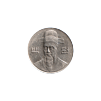 Preview 100 Won, 2002 obverse