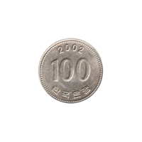Preview 100 Won, 2002 reverse