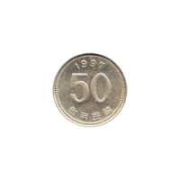 Preview 50 Won, 1997 reverse