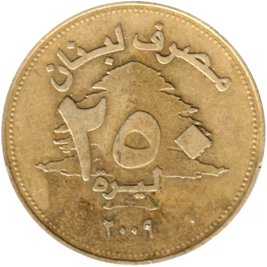 250 Pounds, 2009 Obverse