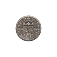 Preview 1 shilling, 1958 reverse