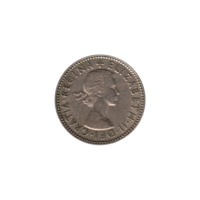Preview 1 shilling, 1962 obverse