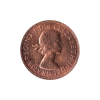 Preview 1 penny, 1967 obverse