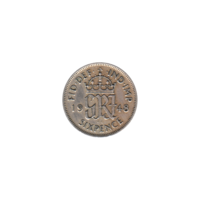 Preview 6 pence, 1948 reverse