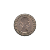 Preview 1 shilling, 1955 obverse
