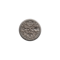 Preview 6 pence, 1965 reverse