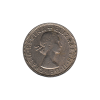 Preview 2 shillings, 1962 obverse
