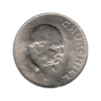 Preview 5 shillings, 1965 reverse