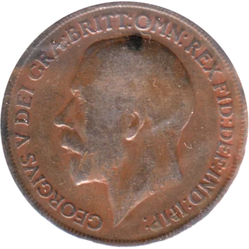 Preview 1 penny, 1919 obverse