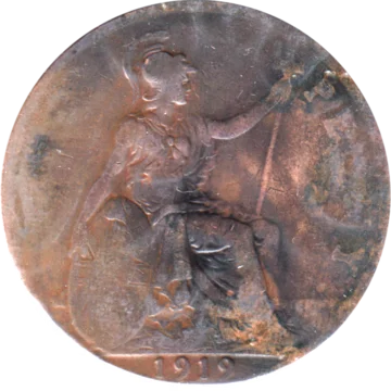 Preview 1 penny, 1919 reverse