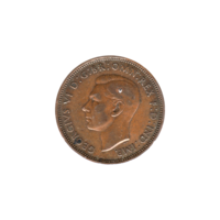 Preview ½ penny, 1941 obverse