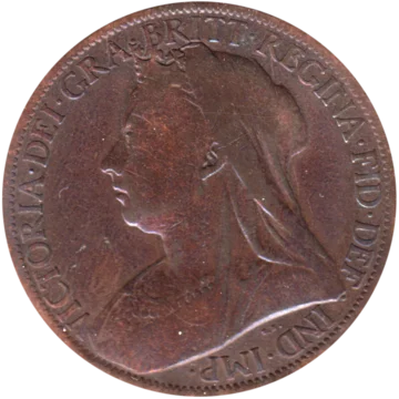 Preview 1 penny, 1901 obverse