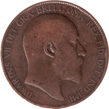 Preview 1 penny, 1902 obverse