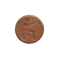 Preview ½ penny, 1930 reverse