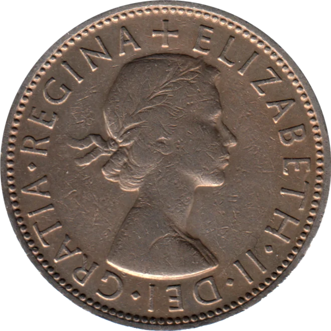 2 shillings, 1961 Obverse