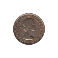 Preview 2 shillings, 1961 obverse