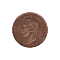 Preview 1 penny, 1937 obverse