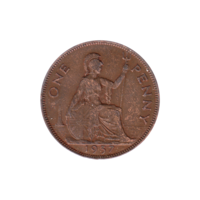 Preview 1 penny, 1937 reverse
