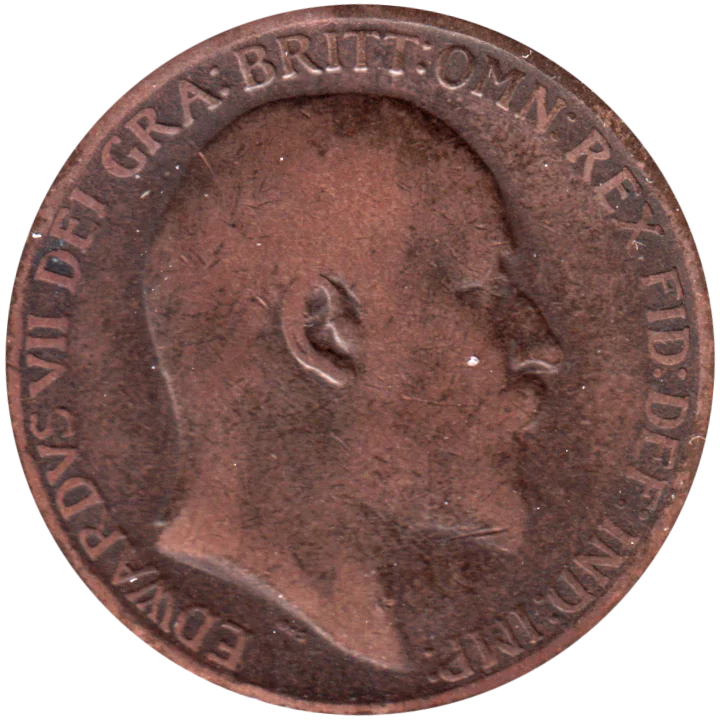 1 penny, 1910 Obverse