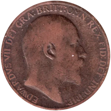 Preview 1 penny, 1910 obverse