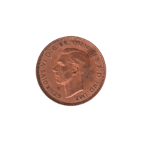 Preview ½ penny, 1942 obverse