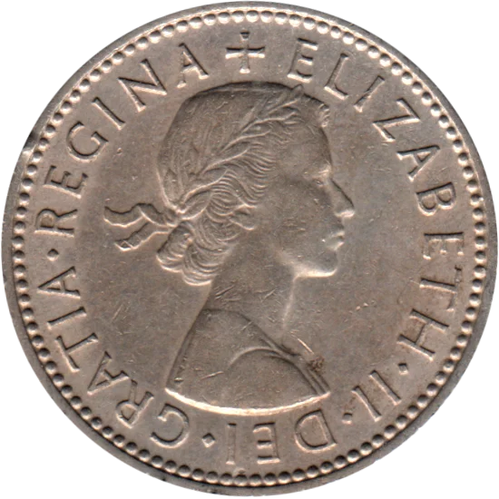 1 shilling, 1962 Obverse