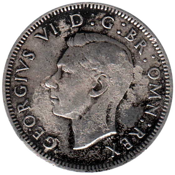 1 shilling, 1951 Obverse