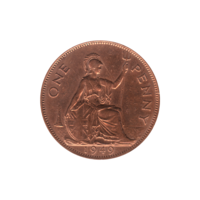 Preview 1 penny, 1949 reverse