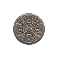 Preview 2 shillings, 1965 reverse