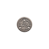 Preview 3 pence, 1934 reverse
