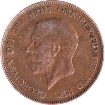 Preview 1 penny, 1928 obverse