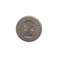 Preview 1 shilling, 1954 obverse
