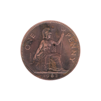 Preview 1 penny, 1962 reverse