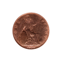 Preview 1 penny, 1920 reverse