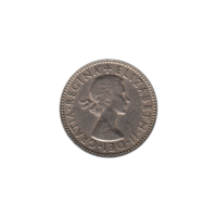 Preview 1 shilling, 1963 obverse