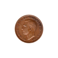 Preview ½ penny, 1937 obverse