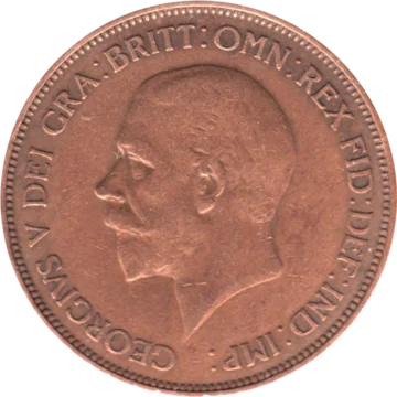 Preview 1 penny, 1935 obverse