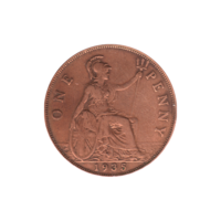Preview 1 penny, 1935 reverse