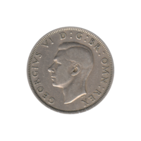 Preview ½ crown, 1948 obverse