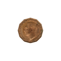 Preview 3 pence, 1943 obverse