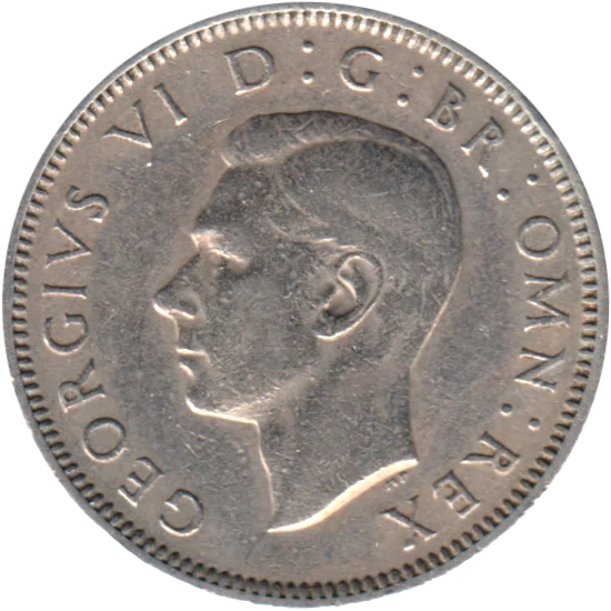 1 shilling, 1949 Obverse