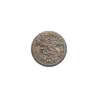 Preview 6 pence, 1960 reverse