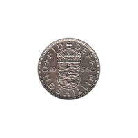 Preview 1 shilling, 1956 reverse