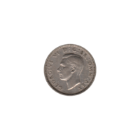 Preview 6 pence, 1947 obverse