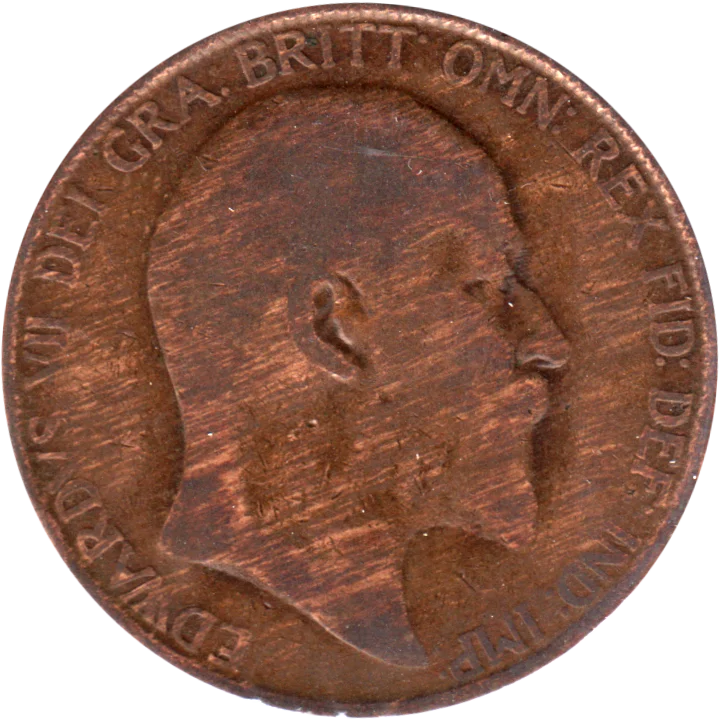 1 penny, 1907 Obverse