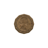 Preview 3 pence, 1961 obverse