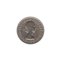 Preview 1 shilling, 1955 obverse