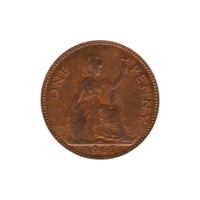 Preview 1 penny, 1965 reverse