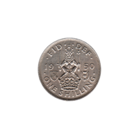 Preview 1 shilling, 1950 reverse