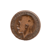 Preview 1 penny, 1917 obverse